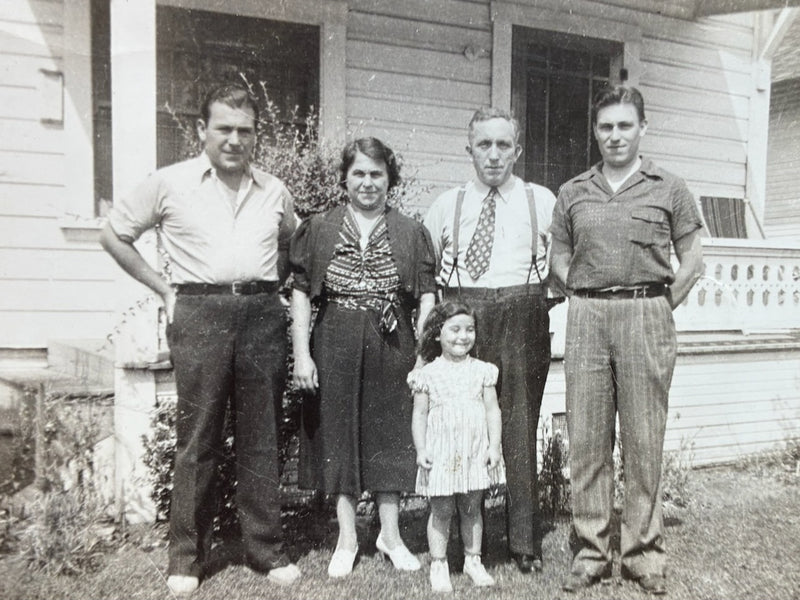 Rossi family archival photograph documenting the earlier business