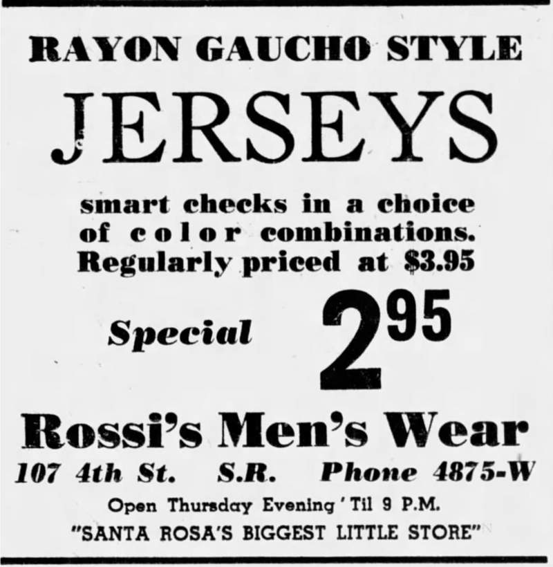 Historical newspaper clipping preserved by A Rossi; open full image